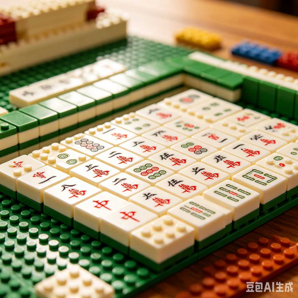 real wood mahjong set